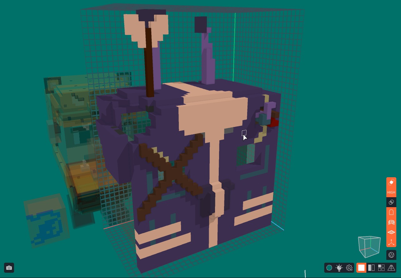 Voxel modeling